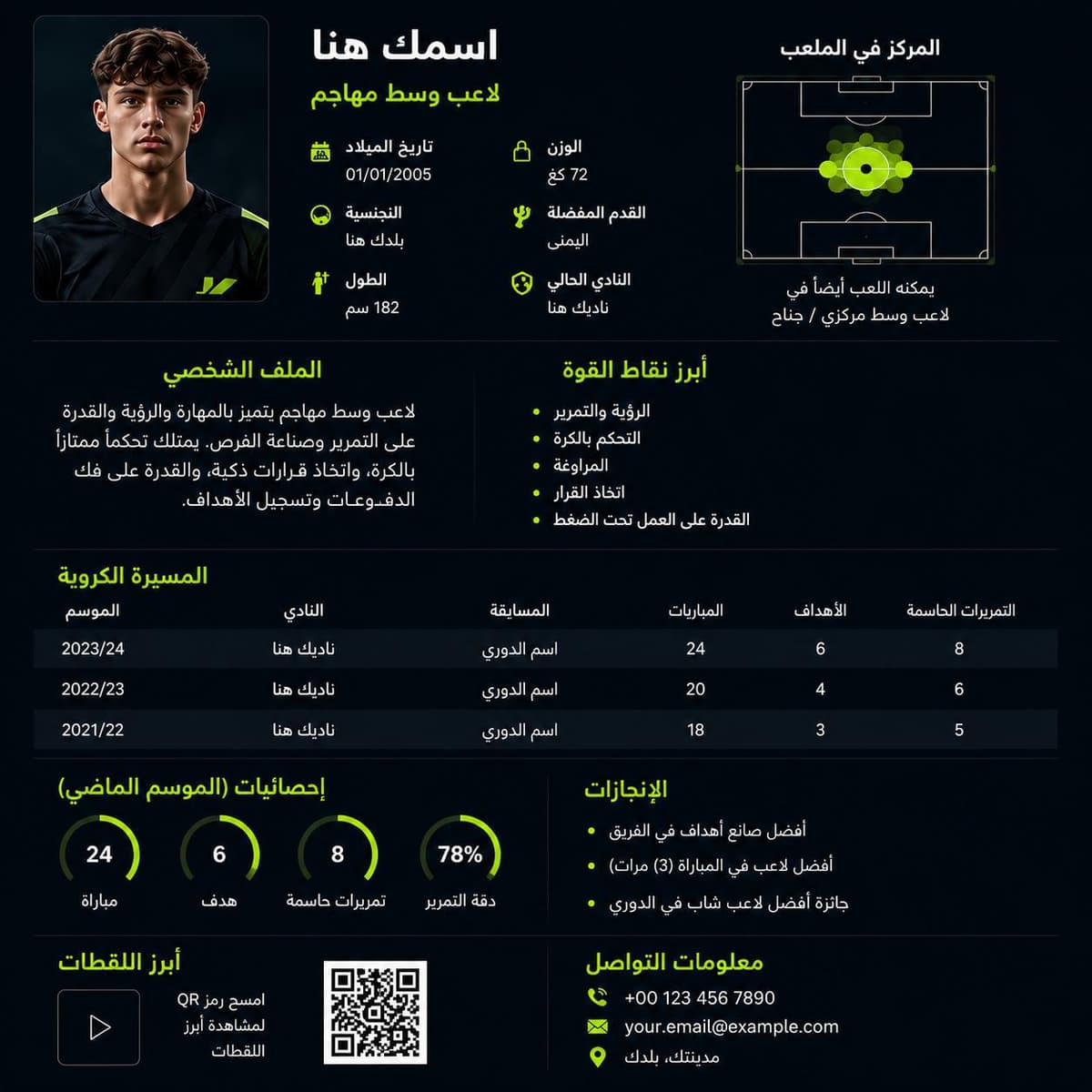 Football CV